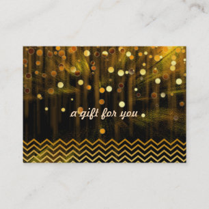 Confetti  Chevron Salon and Spa Gift Certificate
