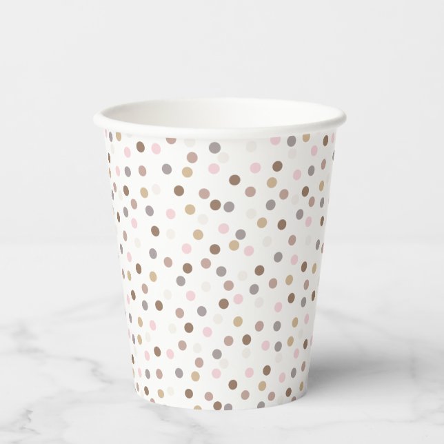 Confetti Chic (Dots) Paper Cups (Front)