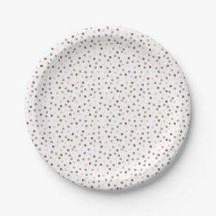 Confetti Chic (Dots) Paper Plate