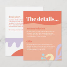 Confetti Collage Enclosure card