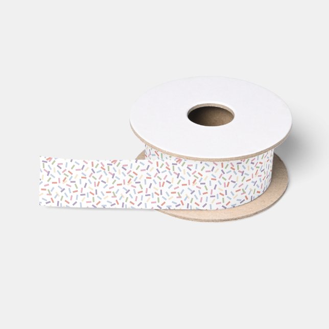 Confetti Contemporary (Sprinkles) Satin Ribbon (Spool)