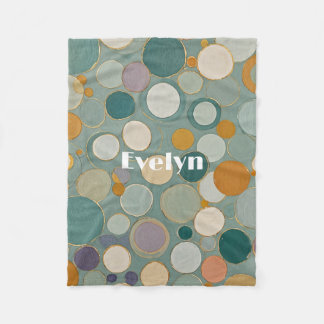 Confetti Currents Fleece Blanket