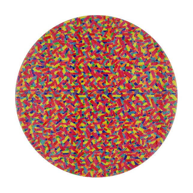 Confetti Cutting Board (Front)