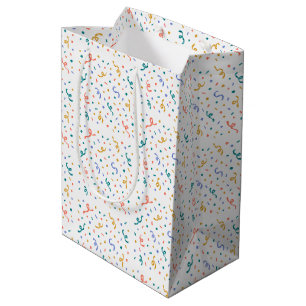 Confetti Dance Birthday Medium Gift Bag