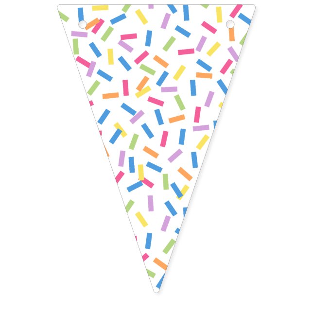  Confetti Dazzle (Sprinkles) Bunting (First Flag)