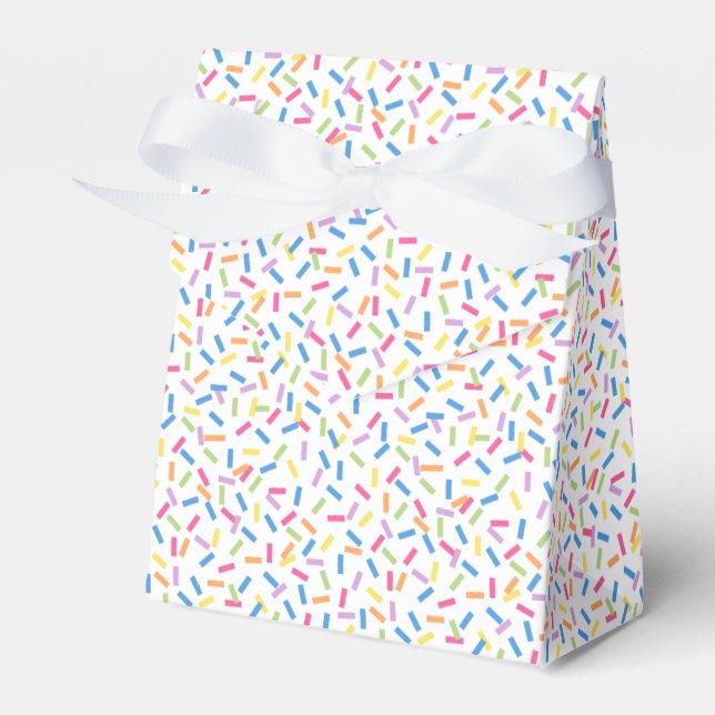 Confetti Dazzle (Sprinkles) Favour Box (Front Side)