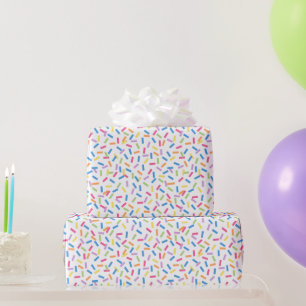 Confetti Dazzle (Sprinkles) Wrapping Paper