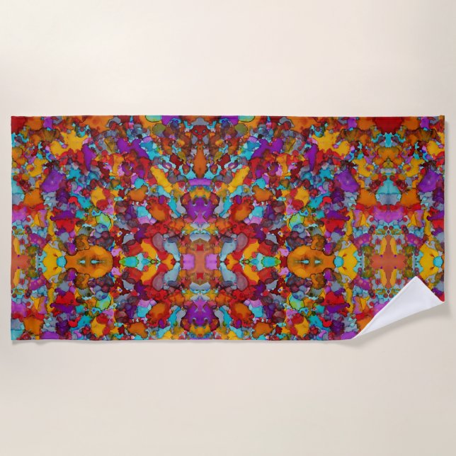 Confetti Dream Beach Towel (Front)