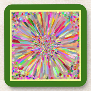 Confetti Flower Summer Coaster