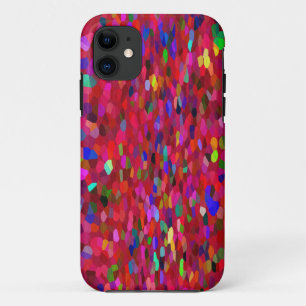 Confetti Fringe in Red Case-Mate iPhone Case