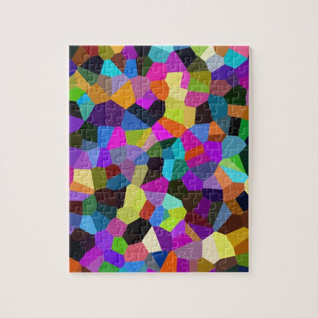 Confetti in Jewel Tones Jigsaw Puzzle (Vertical)