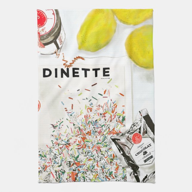 Confetti Kitchen Towel (Vertical)