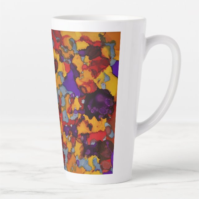 Confetti Nightmare Latte Mug (Right)