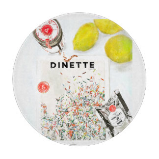 Confetti Oven Mitt and Pot Holder Set Cutting Board