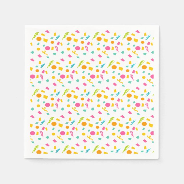 Confetti Paper Napkins (Front)