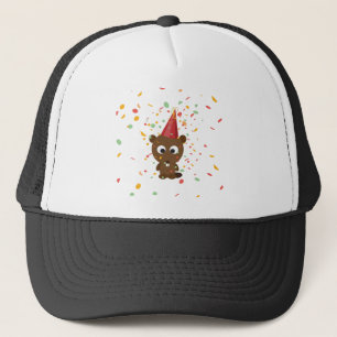 Confetti Party Beaver Trucker Hat
