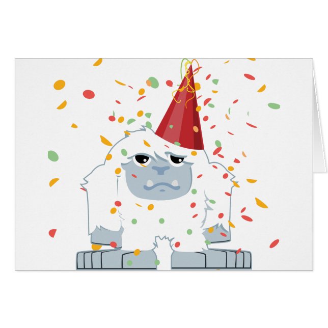 Confetti Party Yeti (Front Horizontal)