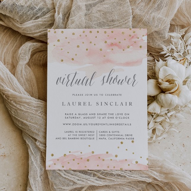 Confetti Pop | Virtual Bridal or Baby Shower Invitation (Creator Uploaded)