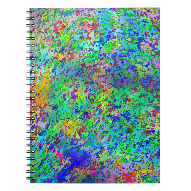 Confetti Storm Spiral Notebook (Front)