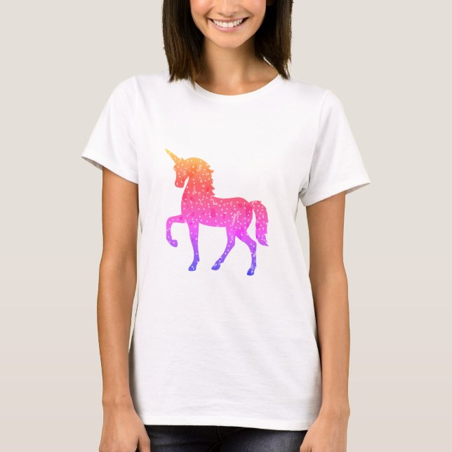 Confetti  Unicorn T-Shirt (Front)