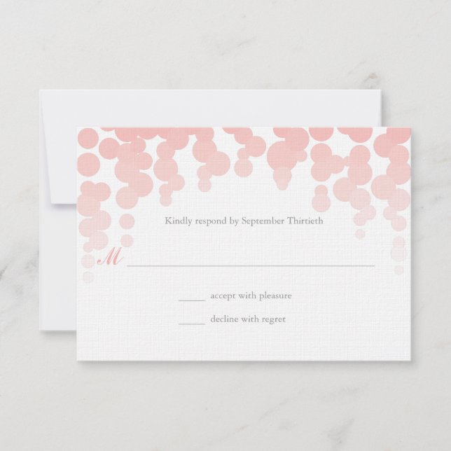 Confetti Wedding Response (Front)