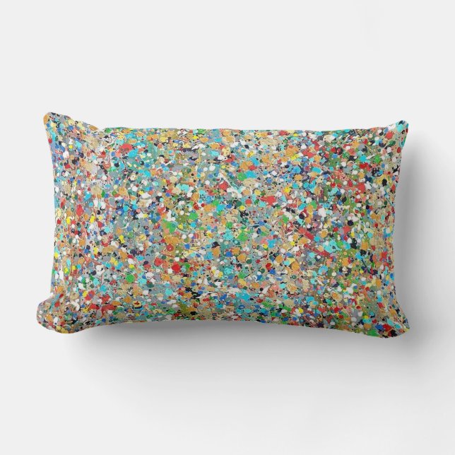 Confetti's Cotton Lumbar Throw Pillow (Front)