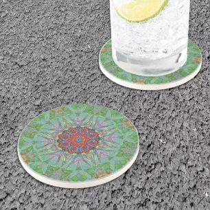 Confianza 2nd version mandala coaster