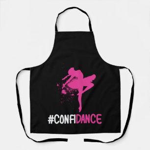 Confidance Cute Dance and Dance for Dancers Apron