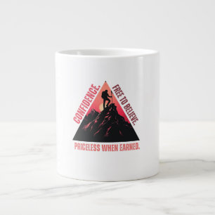Confidence Coffee Mug-Inspirational  Large Coffee Mug