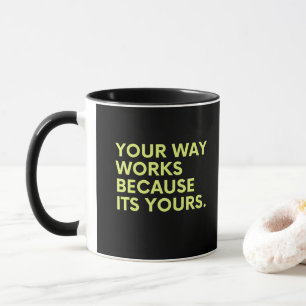 Confidence Individuality Creators Dreamers Artists Mug