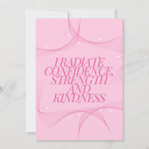 Confidence, Kindness, Spiritual, Inspirational  Invitation