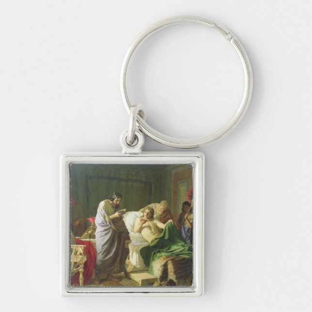 Confidence of Alexander the Great Key Ring (Front)