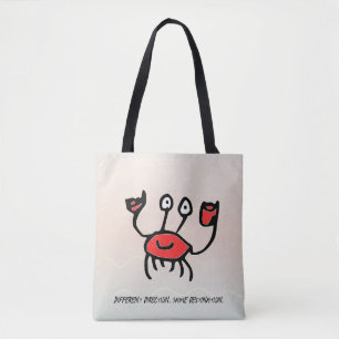 Confident Crab – Shoulder Tote Bag