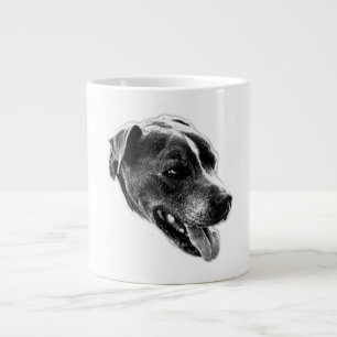 Confident Smile Pitbull Mix Portrait Mug
