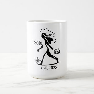 Confident Solo Traveler Statement Coffee Mug