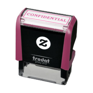 CONFIDENTIAL Private Papers Business Self-inking Stamp