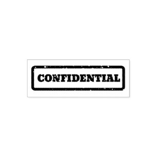 Confidential Self-inking Stamp
