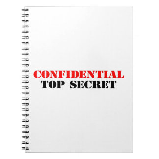Confidential Spiral Notebook