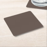 Confidently Against a Stylish Brown Wall Square Paper Coaster<br><div class="desc">6 Custom Square Paper Coasters for Every Event. Discover our durable and customisable 6-pack square paper coasters. Perfect for parties, weddings, or branding your business, these coasters prevent water rings while adding a personal touch. Effortless Elegance for Every Occasion : Transform your gatherings into stylish experiences with our Square Paper...</div>