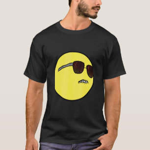 Confidently Cool Bad Dude With His Shades On T-Shirt