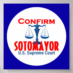 Confirm Sotomayor Poster