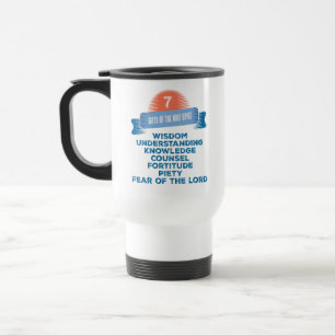 Confirmation 7 Gifts of the Holy Spirit Travel Mug