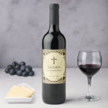 Confirmation Elegant Vintage Antique Parchment