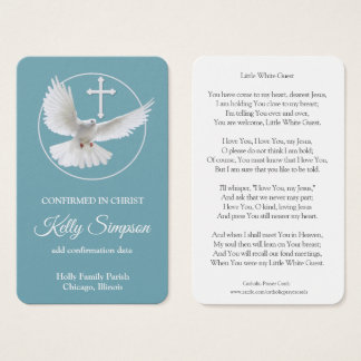 Confirmation Prayer | White Dove