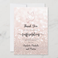 Confirmation thank you Card
