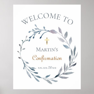 Confirmation welcome poster