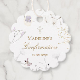 Confirmation wildflowers favour tags