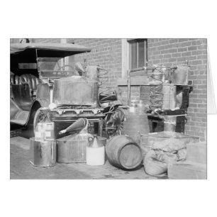 Confiscated Moonshine Still, 1922