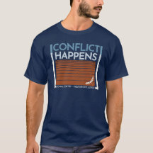 Conflict Happens Blue