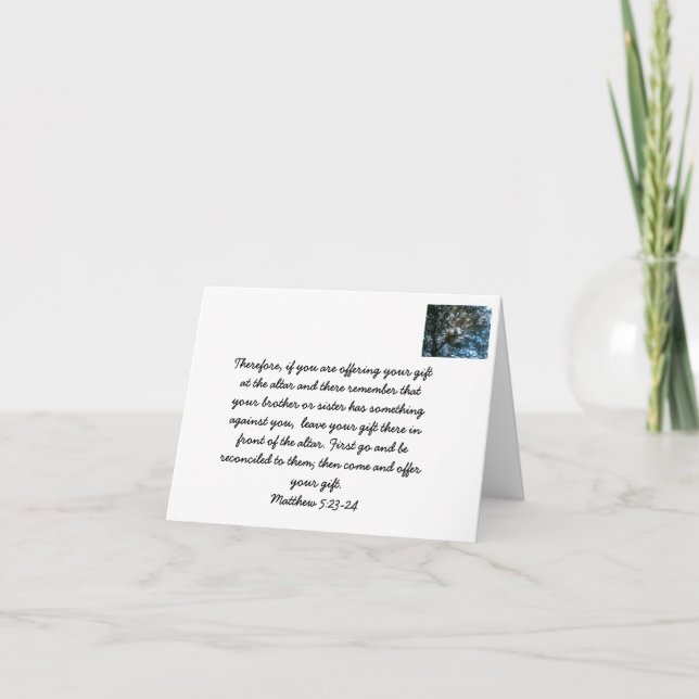 Conflict Resolution Note Card (Front)